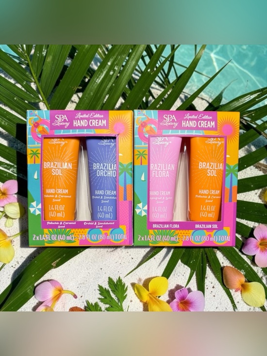 Spa Luxury Other - 🧡🩷SPA LUXURY🧡🩷2-PC Brazilian Hand Cream Sets/PICK ONE/NIB